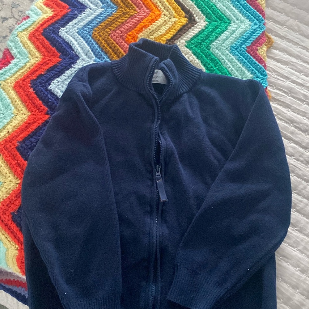 Boys H&M zip up sweater